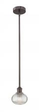 Innovations Lighting 616-1S-OB-G555-6CL - Ithaca - 1 Light - 6 inch - Oil Rubbed Bronze - Stem hung - Mini Pendant