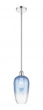 Innovations Lighting 616-1S-PC-G484-7SB - Brookhaven Flute - 1 Light - 7 inch - Polished Chrome - Stem hung - Mini Pendant