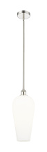 Innovations Lighting 616-1S-PN-G456-8WH - Chelsea - 1 Light - 8 inch - Polished Nickel - Stem hung - Mini Pendant