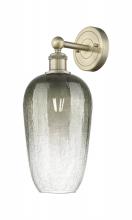 Innovations Lighting 616-1W-AB-G484-7SL - Brookhaven Flute - 1 Light - 7 inch - Antique Brass - Sconce