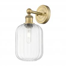 Innovations Lighting 616-1W-BB-G460-7CL - Preston Cylinder - 1 Light - 7 inch - Brushed Brass - Sconce