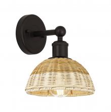 Innovations Lighting 616-1W-OB-NBD2-75-NAT - Bristol Natural II - 1 Light - 8 inch - Oil Rubbed Bronze - Sconce