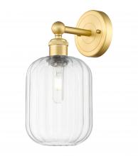 Innovations Lighting 616-1W-SG-G460-7CL - Preston Cylinder - 1 Light - 7 inch - Satin Gold - Sconce