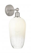 Innovations Lighting 616-1W-SN-G484-7OP - Brookhaven Flute - 1 Light - 7 inch - Brushed Satin Nickel - Sconce