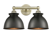 Innovations Lighting 616-2W-AB-M14-BK - Adirondack - 2 Light - 17 inch - Antique Brass - Bath Vanity Light
