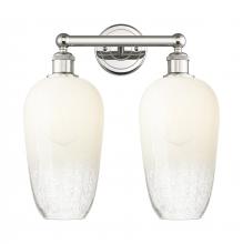 Innovations Lighting 616-2W-PN-G484-7OP - Brookhaven Flute - 2 Light - 16 inch - Polished Nickel - Bath Vanity Light