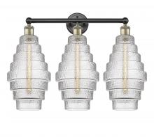 Innovations Lighting 616-3W-BAB-G672-8 - Cascade - 3 Light - 26 inch - Black Antique Brass - Bath Vanity Light