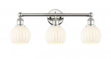 Innovations Lighting 616-3W-PN-G1217-6WV - White Venetian - 3 Light - 24 inch - Polished Nickel - Bath Vanity Light