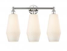 Innovations Lighting 616-3W-PN-G681-7 - Windham - 3 Light - 25 inch - Polished Nickel - Bath Vanity Light