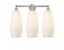 Innovations Lighting 616-3W-SN-G681-7 - Windham - 3 Light - 25 inch - Satin Nickel - Bath Vanity Light