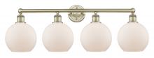 Innovations Lighting 616-4W-AB-G121-8 - Athens - 4 Light - 35 inch - Antique Brass - Bath Vanity Light