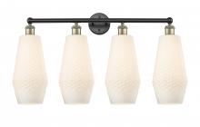 Innovations Lighting 616-4W-BAB-G681-7 - Windham - 4 Light - 34 inch - Black Antique Brass - Bath Vanity Light