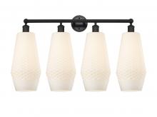 Innovations Lighting 616-4W-BK-G681-7 - Windham - 4 Light - 34 inch - Matte Black - Bath Vanity Light
