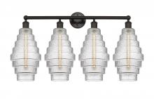Innovations Lighting 616-4W-OB-G672-8 - Cascade - 4 Light - 35 inch - Oil Rubbed Bronze - Bath Vanity Light