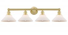 Innovations Lighting 616-4W-SG-G131 - Orwell - 4 Light - 35 inch - Satin Gold - Bath Vanity Light