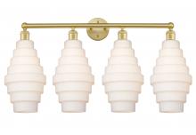 Innovations Lighting 616-4W-SG-G671-8 - Cascade - 4 Light - 35 inch - Satin Gold - Bath Vanity Light