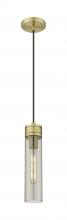 Innovations Lighting 617-1P-AB-G617-11SM - Boreas - 1 Light - 3 inch - Antique Brass - Cord Hung - Mini Pendant