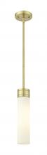 Innovations Lighting 617-1S-AB-G617-11SWH - Boreas - 1 Light - 3 inch - Antique Brass - Stem Hung - Mini Pendant