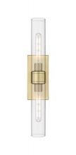 Innovations Lighting 617-2W-BB-G617-11CL - Boreas - 2 Light - 24 inch - Brushed Brass - Bath Vanity Light