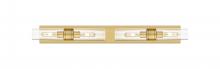Innovations Lighting 617S-4W-BB-G617-8CL - Boreas - 4 Light - 39 inch - Brushed Brass - Bath Vanity Light