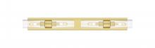 Innovations Lighting 617S-4W-SG-G617-8CL - Boreas - 4 Light - 39 inch - Satin Gold - Bath Vanity Light