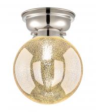 Innovations Lighting 623-1F-PN-G208-8 - Beacon - 1 Light - 8 inch - Polished Nickel - Flush Mount