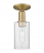 Innovations Lighting 716-1C-BB-G804 - Clymer - 1 Light - 4 inch - Brushed Brass - Semi-Flush Mount