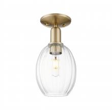 Innovations Lighting 716-1C-CB-G459-6CL - Preston Bulb - 1 Light - 6 inch - Champagne Bronze - Semi-Flush Mount