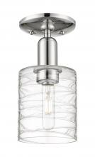 Innovations Lighting 716-1C-PN-G1113 - Cobbleskill - 1 Light - 5 inch - Polished Nickel - Semi-Flush Mount