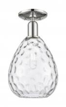 Innovations Lighting 716-1C-PN-G372 - Waverly - 1 Light - 8 inch - Polished Nickel - Semi-Flush Mount