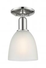 Innovations Lighting 716-1C-PN-G381 - Castile - 1 Light - 6 inch - Polished Nickel - Semi-Flush Mount