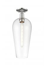 Innovations Lighting 716-1C-PN-G456-8CL - Chelsea - 1 Light - 6 inch - Polished Nickel - Semi-Flush Mount
