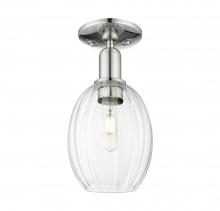 Innovations Lighting 716-1C-PN-G459-6CL - Preston - 1 Light - 6 inch - Polished Nickel - Semi-Flush Mount