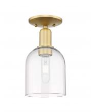 Innovations Lighting 716-1C-SG-G558-6CL - Bella - 1 Light - 6 inch - Satin Gold - Semi-Flush Mount