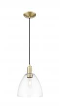 Innovations Lighting 716-1P-AB-GBD-92 - Bristol - 1 Light - 9 inch - Antique Brass - Cord hung - Mini Pendant
