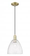 Innovations Lighting 716-1P-AB-GBD-94 - Bristol - 1 Light - 9 inch - Antique Brass - Cord hung - Mini Pendant