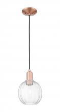 Innovations Lighting 716-1P-AC-G458-7CL - Preston Globe - 1 Light - 6 inch - Antique Copper - Cord hung - Mini Pendant