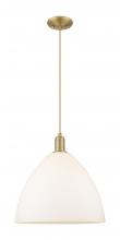 Innovations Lighting 716-1P-BB-GBD-161 - Bristol - 1 Light - 16 inch - Brushed Brass - Cord hung - Mini Pendant
