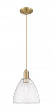 Innovations Lighting 716-1P-BB-GBD-94 - Bristol - 1 Light - 9 inch - Brushed Brass - Cord hung - Mini Pendant