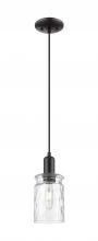 Innovations Lighting 716-1P-BK-G352 - Candor - 1 Light - 5 inch - Matte Black - Cord hung - Mini Pendant
