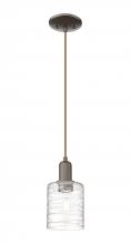 Innovations Lighting 716-1P-OB-G1113 - Cobbleskill - 1 Light - 5 inch - Oil Rubbed Bronze - Cord hung - Mini Pendant