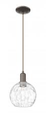 Innovations Lighting 716-1P-OB-G1215-8 - Athens Water Glass - 1 Light - 8 inch - Oil Rubbed Bronze - Cord hung - Mini Pendant