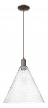 Innovations Lighting 716-1P-OB-GBC-164 - Berkshire Glass - 1 Light - 16 inch - Oil Rubbed Bronze - Cord hung - Mini Pendant