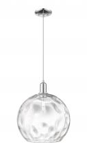 Innovations Lighting 716-1P-PC-G1215-14 - Athens Water Glass - 1 Light - 13 inch - Polished Chrome - Cord hung - Mini Pendant
