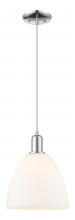 Innovations Lighting 716-1P-PC-GBD-91 - Bristol - 1 Light - 9 inch - Polished Chrome - Cord hung - Mini Pendant