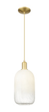 Innovations Lighting 716-1P-SG-G482-7OP - Brookhaven Cloche - 1 Light - 6 inch - Satin Gold - Cord hung - Mini Pendant