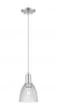 Innovations Lighting 716-1P-SN-G382 - Castile - 1 Light - 6 inch - Brushed Satin Nickel - Cord hung - Mini Pendant