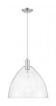 Innovations Lighting 716-1P-SN-GBD-164 - Bristol - 1 Light - 16 inch - Brushed Satin Nickel - Cord hung - Mini Pendant
