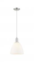 Innovations Lighting 716-1P-SN-GBD-91 - Bristol - 1 Light - 9 inch - Brushed Satin Nickel - Cord hung - Mini Pendant