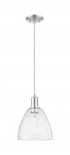Innovations Lighting 716-1P-SN-GBD-94 - Bristol - 1 Light - 9 inch - Brushed Satin Nickel - Cord hung - Mini Pendant
